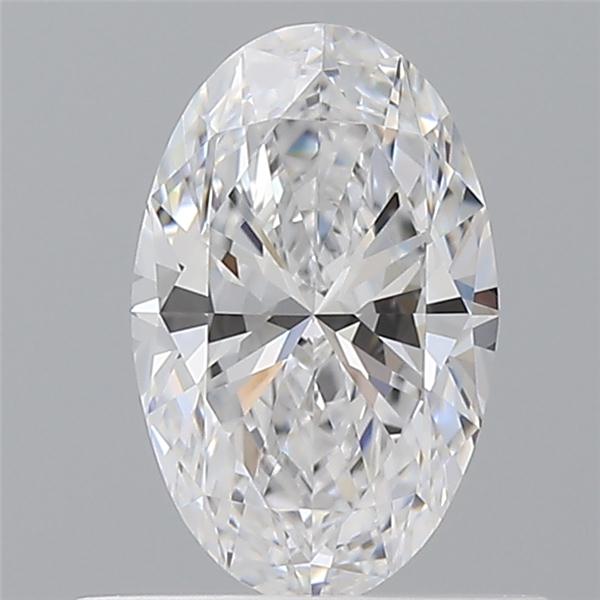 0.55ct Oval D VVS2 Natural Diamond