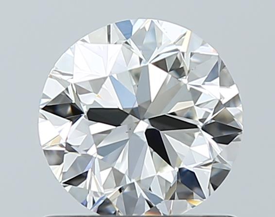 0.9ct Round H VS1 Natural Diamond