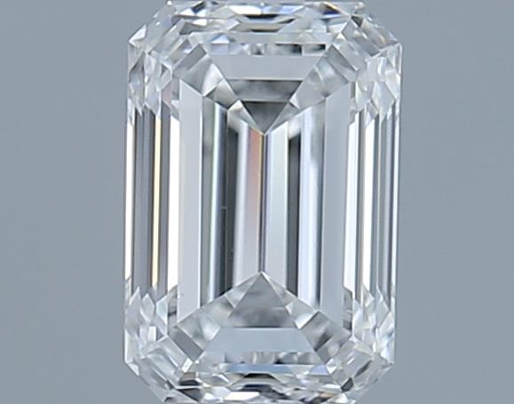 0.9ct Emerald F VS2 Natural Diamond