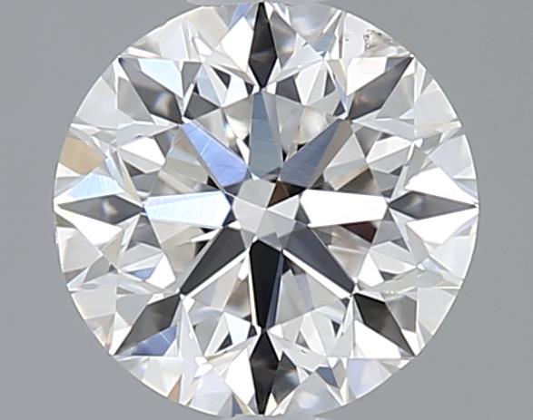 0.7ct Round F SI2 Natural Diamond