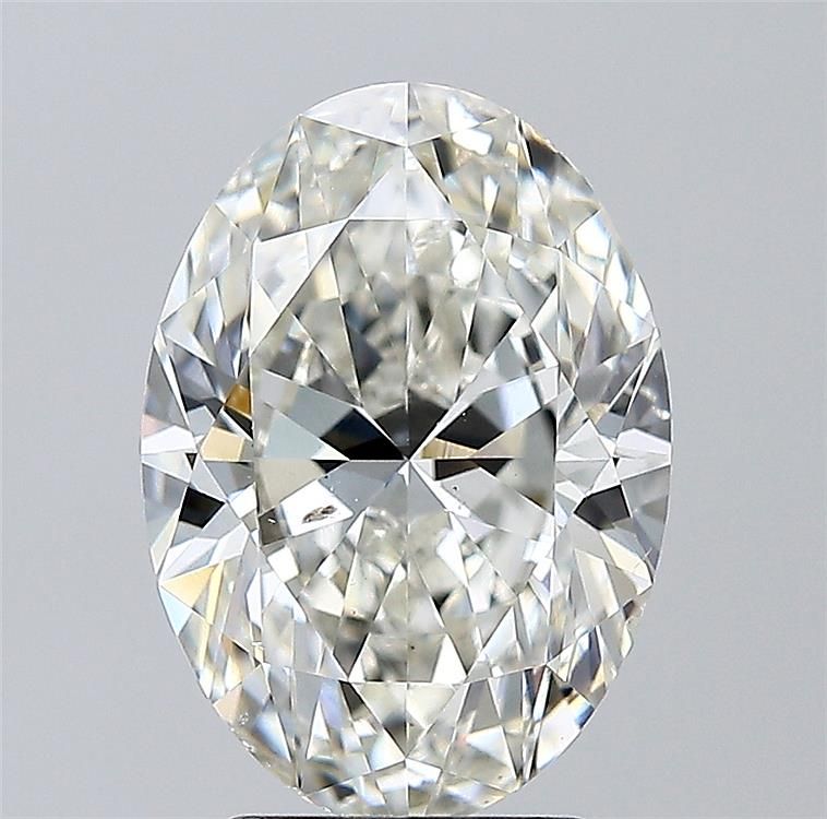 3.5ct Oval K SI2 Natural Diamond