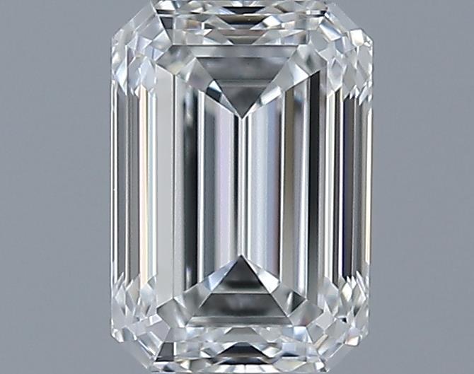 0.6ct Emerald F VS1 Natural Diamond