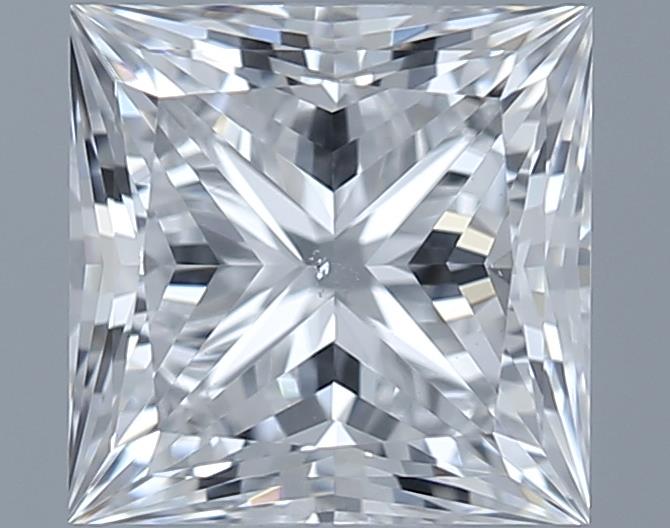 0.81ct Princess F SI1 Natural Diamond
