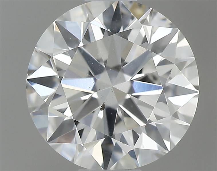 0.7ct Round F SI2 Natural Diamond
