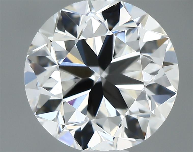 0.7ct Round F VS2 Natural Diamond