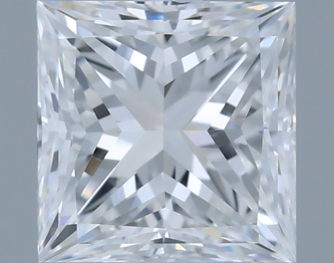 0.71ct Princess E VVS2 Natural Diamond