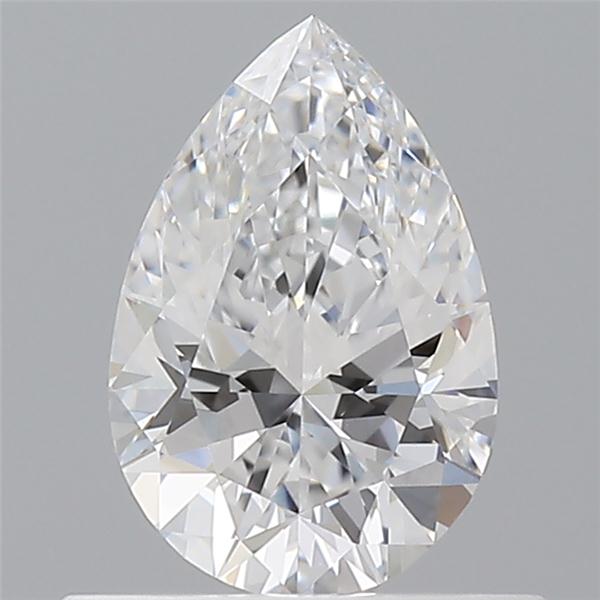 0.53ct Pear D VVS1 Natural Diamond