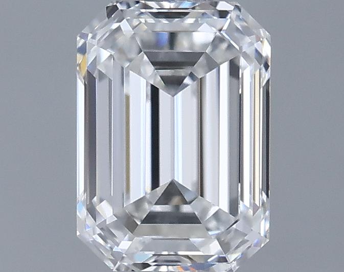 0.8ct Emerald F VVS1 Natural Diamond