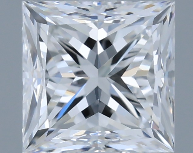 0.7ct Princess F VVS1 Natural Diamond