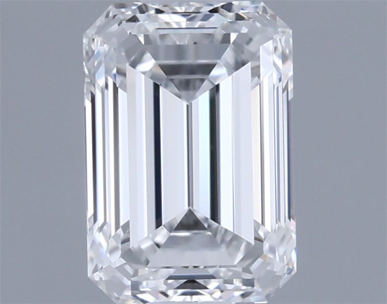 0.72ct Emerald D VVS1 Natural Diamond