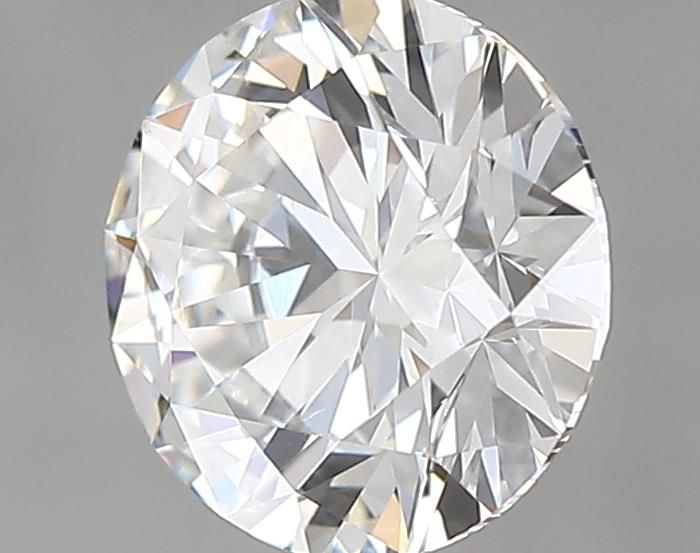 0.7ct Round F SI1 Natural Diamond