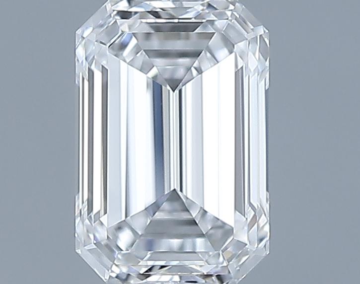 0.61ct Emerald D VVS1 Natural Diamond