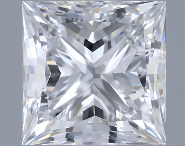 0.91ct Princess E VVS1 Natural Diamond