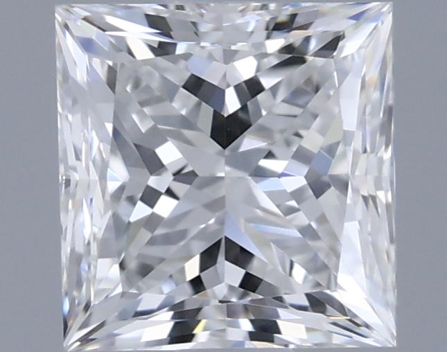 0.7ct Princess E VVS1 Natural Diamond