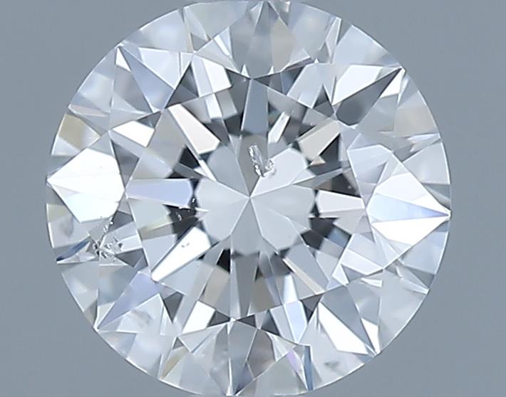 0.7ct Round D SI2 Natural Diamond
