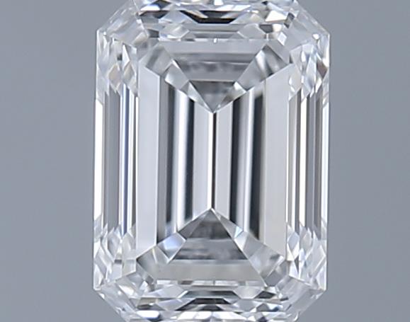 0.72ct Emerald F VVS2 Natural Diamond
