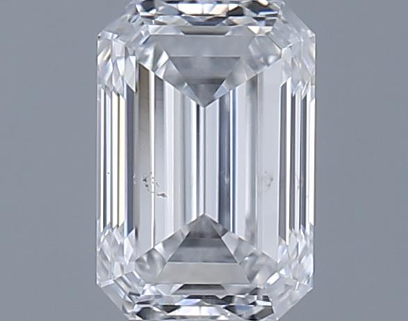 0.71ct Emerald E SI1 Natural Diamond