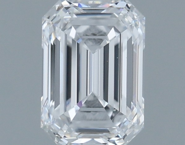 0.72ct Emerald D VS2 Natural Diamond
