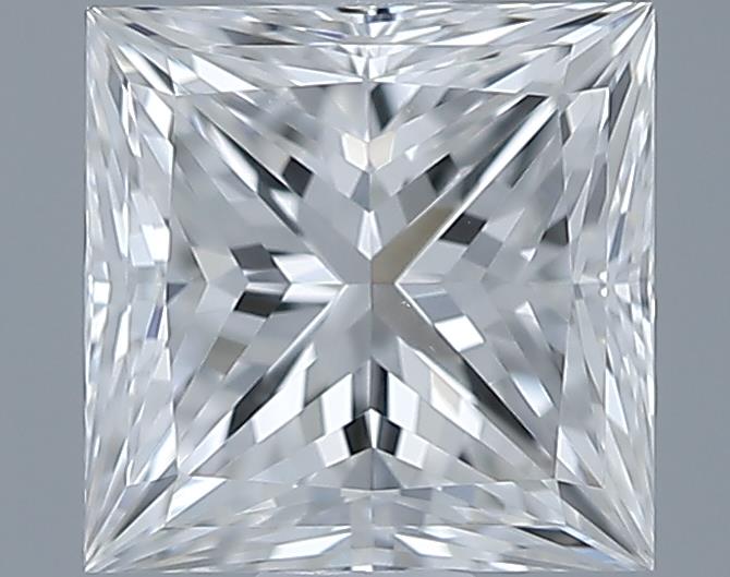 0.7ct Princess F VS2 Natural Diamond