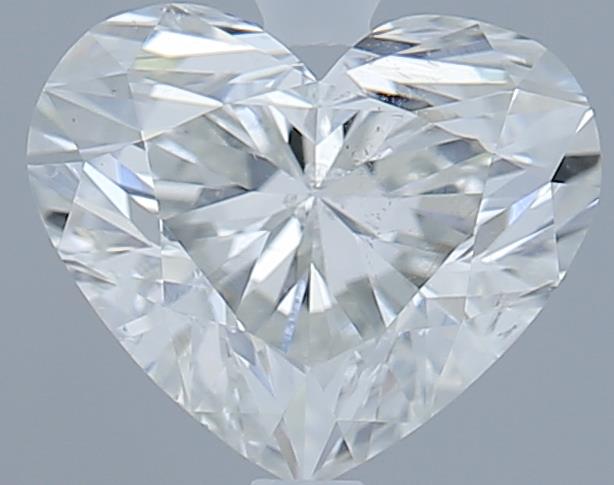 0.9ct Heart J SI2 Natural Diamond