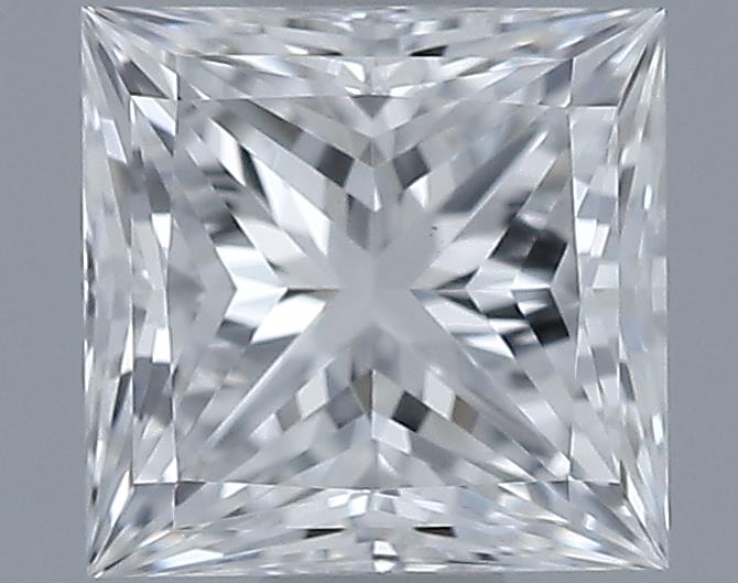 0.51ct Princess D VVS2 Natural Diamond
