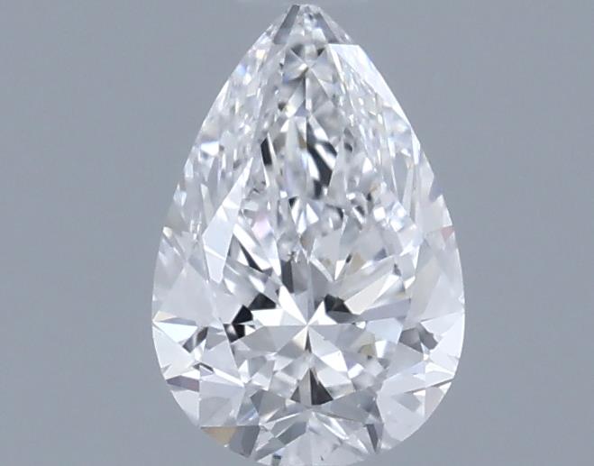 0.7ct Pear D VS2 Natural Diamond