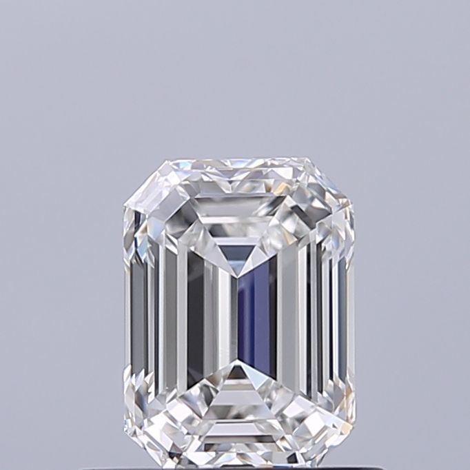 0.7ct Emerald F VVS2 Natural Diamond