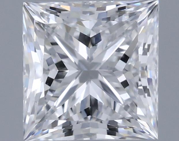 0.61ct Princess D VS2 Natural Diamond