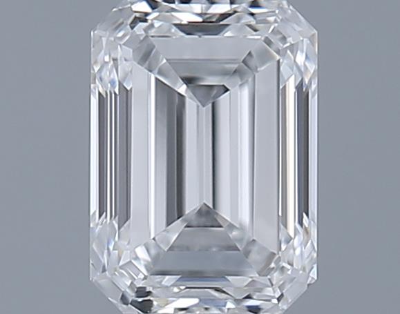 0.52ct Emerald F VVS2 Natural Diamond