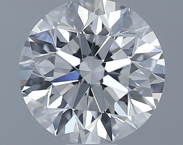 0.9ct Round F VS2 Natural Diamond