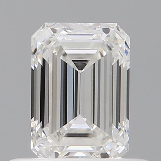 0.51ct Emerald F VVS2 Natural Diamond