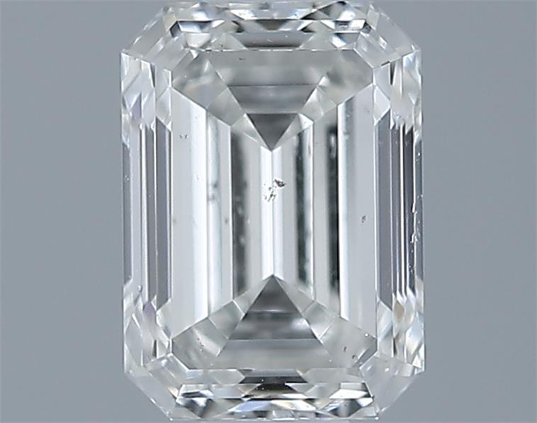 0.71ct Emerald H SI1 Natural Diamond