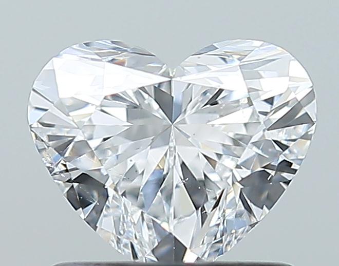 0.9ct Heart D SI1 Natural Diamond