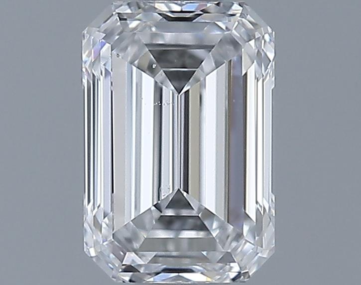 0.71ct Emerald D VS2 Natural Diamond
