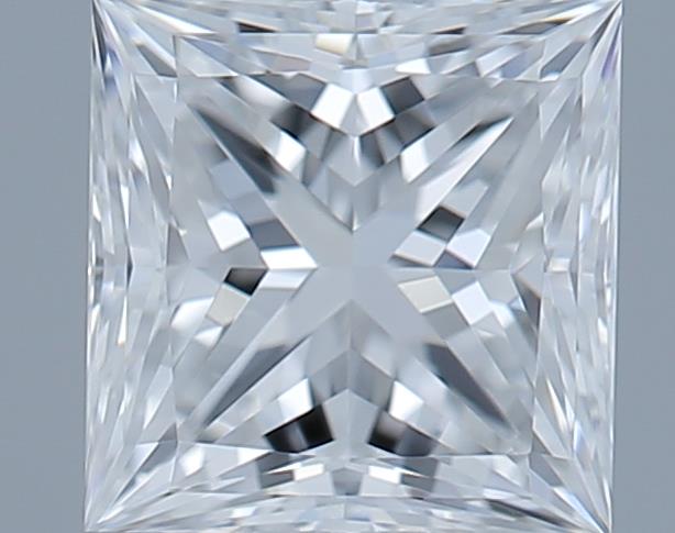 0.6ct Princess D VVS2 Natural Diamond