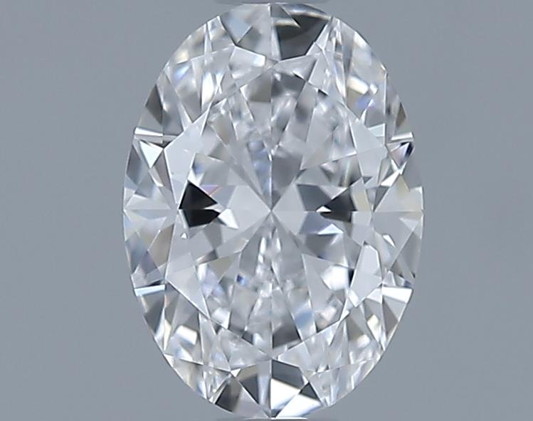 0.71ct Oval D VVS1 Natural Diamond
