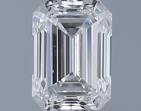 0.7ct Emerald G SI1 Natural Diamond