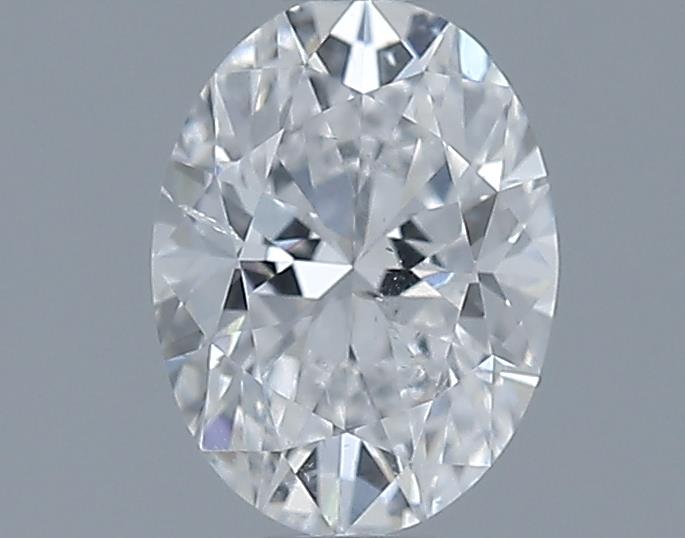 0.6ct Oval D SI2 Natural Diamond