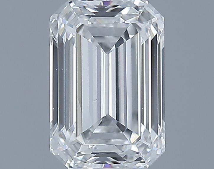 0.7ct Emerald F VS2 Natural Diamond