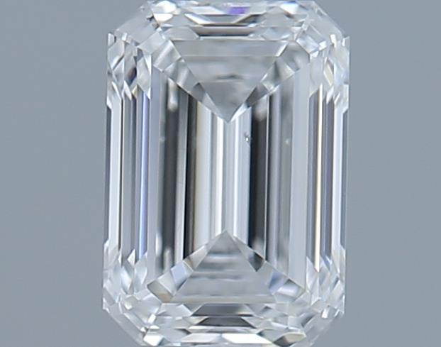 0.57ct Emerald F VS2 Natural Diamond
