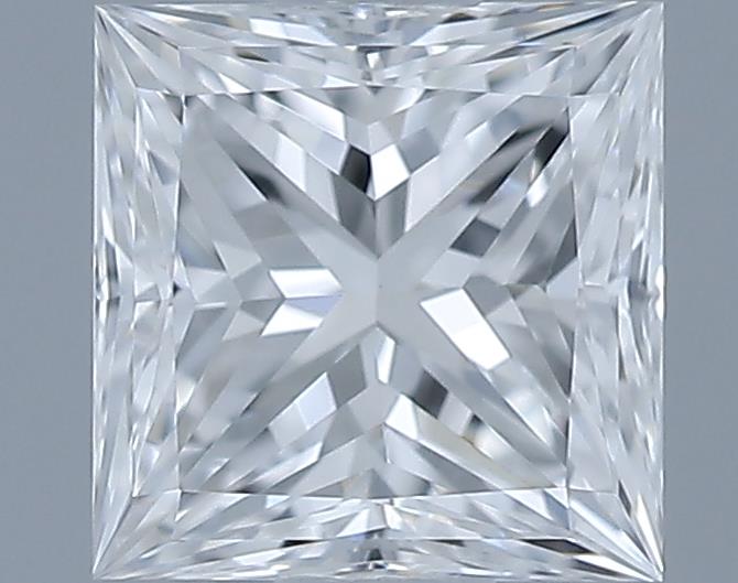 0.51ct Princess D VVS2 Natural Diamond