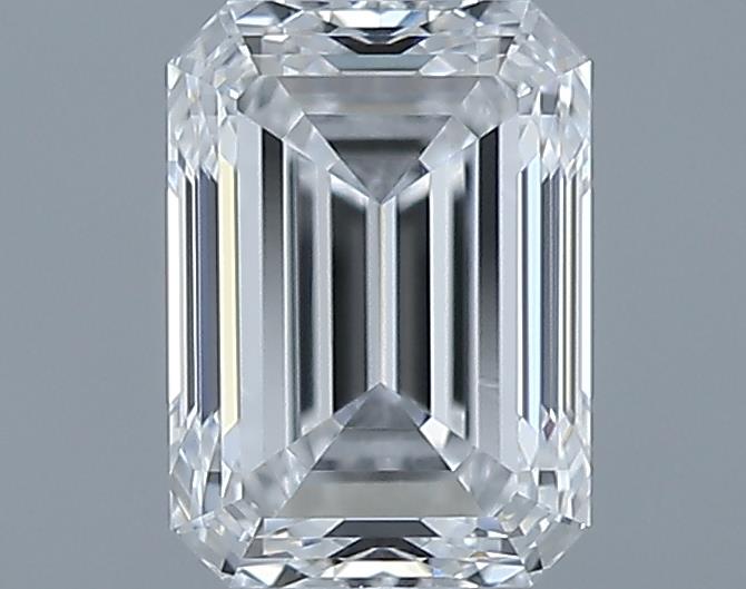 0.59ct Emerald F VVS2 Natural Diamond