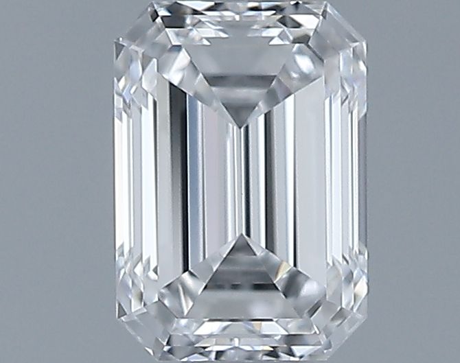 0.54ct Emerald D VVS2 Natural Diamond