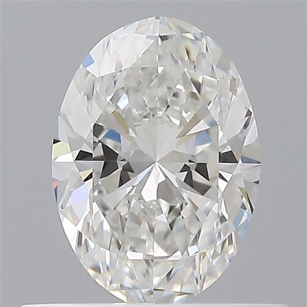 0.51ct Oval F VVS2 Natural Diamond
