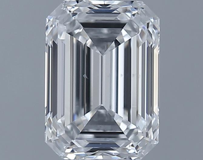 0.7ct Emerald E VS2 Natural Diamond