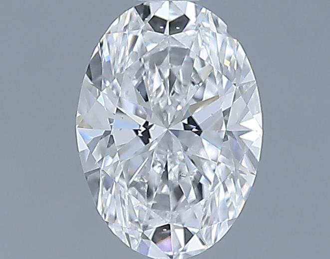 0.71ct Oval D SI1 Natural Diamond