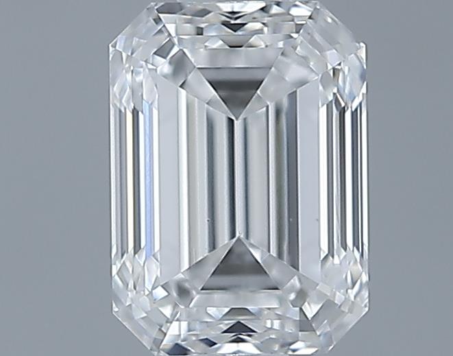 0.7ct Emerald E VS2 Natural Diamond