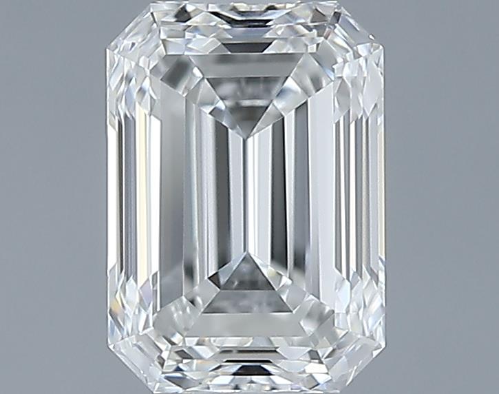 0.74ct Emerald F VS1 Natural Diamond