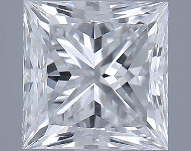 0.71ct Princess D VS2 Natural Diamond