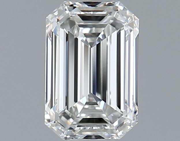 0.7ct Emerald F VVS2 Natural Diamond